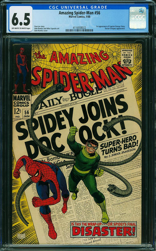 Amazing Spider-Man 56 CGC 6.5