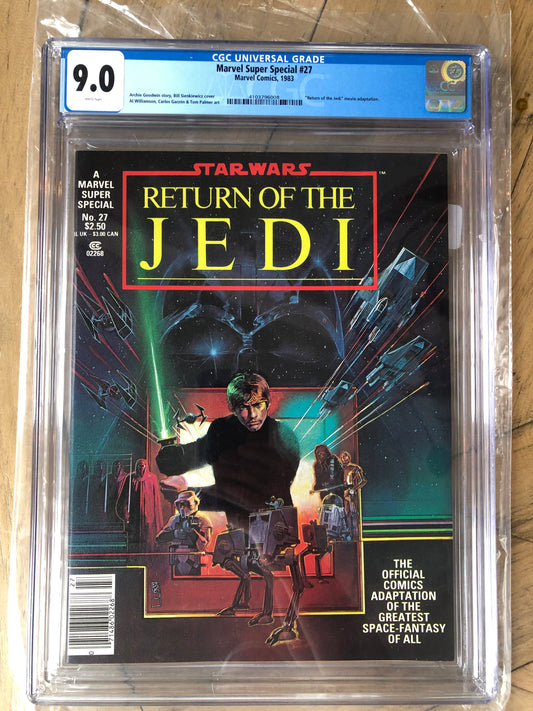 Marvel Super Special 27 CGC 9.0 Return of the Jedi (Marvel)