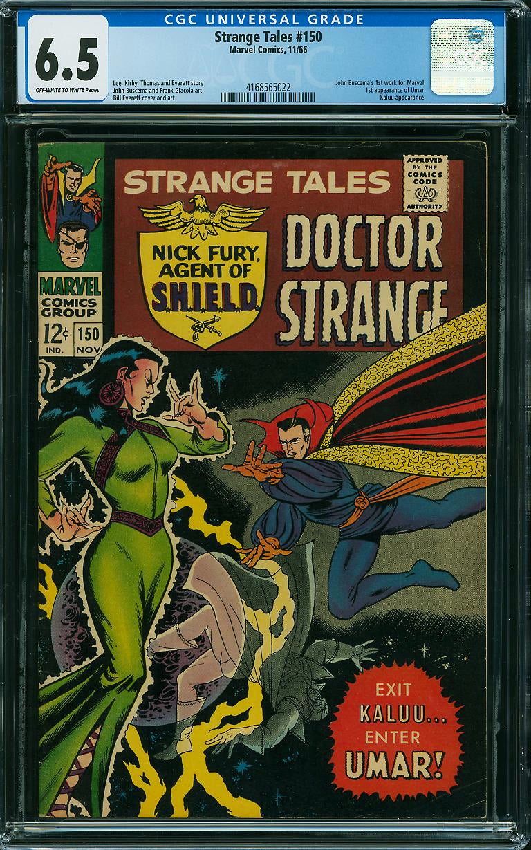 Strange Tales 150 CGC 6.5 Doctor Strange